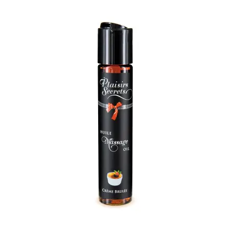 Óleo de massagem comestível 59 ml — Crème Brûlée - 