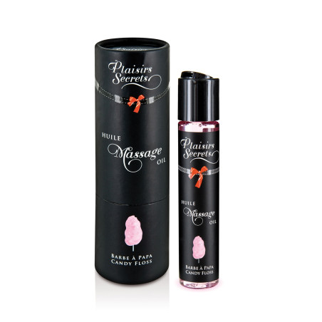 Óleo de massagem comestível 59 ml — Algodão-doce - 