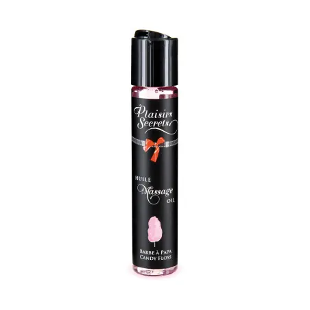Óleo de massagem comestível 59 ml — Algodão-doce - 
