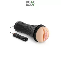 Vibrating Realistic Vagina Masturbator