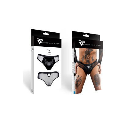 Slip brasileiro transparente — Izan Preto - Regnes