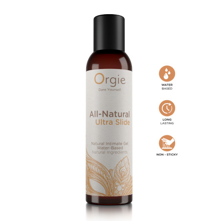 Lubrificante à base de água 150 ml — All Natural Ultra Slide - Orgie
