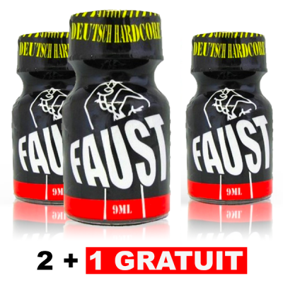 3 Faust Poppers, davon 1...
