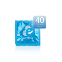 Preservativos standard lisos — Originais, caixa de 40 - Easyglide
