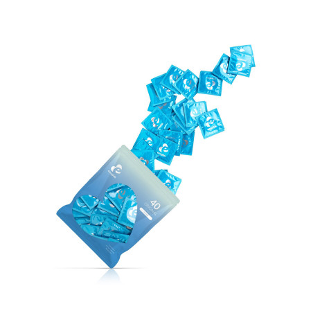 Preservativos standard lisos — Originais, caixa de 40 - Easyglide