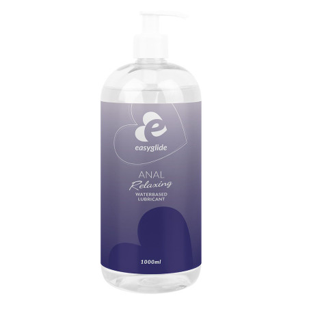 Lubrificante anal relaxante à base de água — 1.000 ml - Easyglide