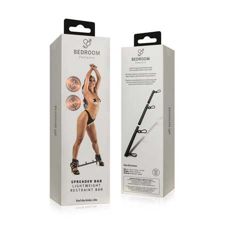 Barra separadora BDSM ajustável — 41/62 cm - Bedroom Fantasies