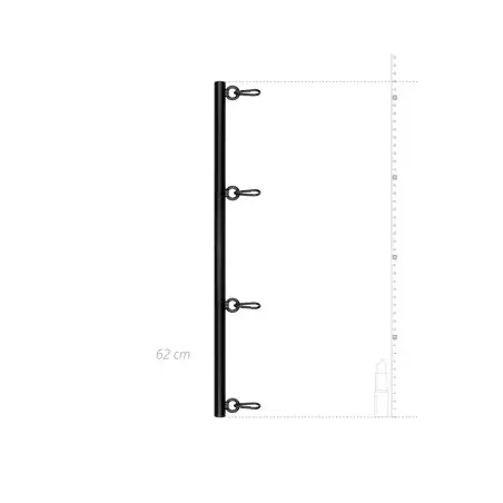 Barra separadora BDSM ajustável — 41/62 cm - Bedroom Fantasies