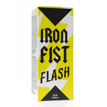 Iron Fist Flash - Poppers Efeito Imediato - 24 ml - Poppers Iron Fist