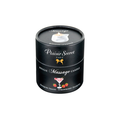 Vela de massagem Daiquiri morango 80 ml — Coleção Cocktail - 