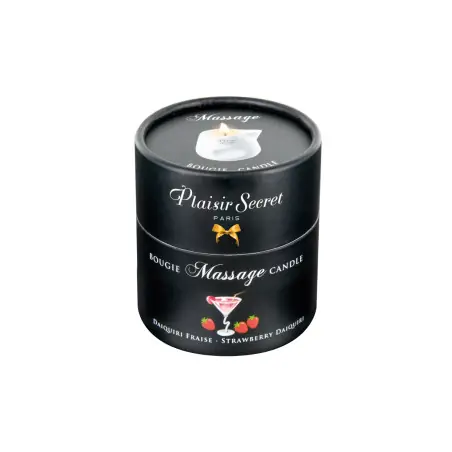 Vela de massagem Daiquiri morango 80 ml — Coleção Cocktail - 