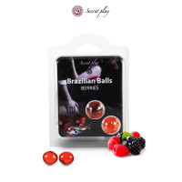 Bolas Brasileiras Frutos Vermelhos x2 - Óleo Derretido - 
