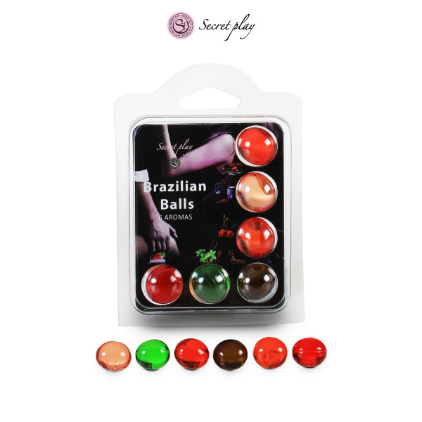 Bolas Brasileiras 6 Perfumes - Kit de Descoberta - 