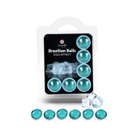 Bolas Brasileiras Efeito Frio x6 - Mentol Refrescante - 