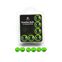 Bolas Brasileiras Efeito Vibrante x6 - Formigueiro de Jambu - 