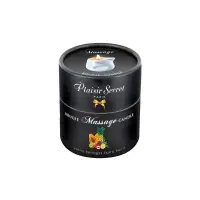 Bougie de massage gourmande fruits exotiques - Plaisir Secret