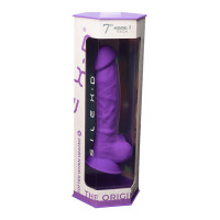 Dildo realista Ø 4 cm — Model 1 Roxo - SilexD