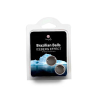 Bolas Brasileiras Efeito Iceberg x2 - Frio Polar Intenso - 