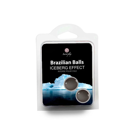 Bolas Brasileiras Efeito Iceberg x2 - Frio Polar Intenso - 