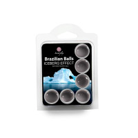 Bolas Brasileiras Efeito Iceberg x6 - Frio Polar Intenso - 