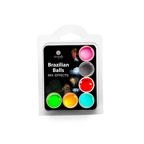 Bolas Brasileiras 6 Efeitos Diferentes - Kit de Descoberta - 