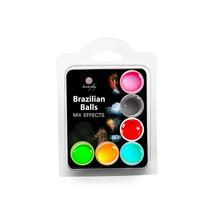 Bolas Brasileiras 6 Efeitos Diferentes - Kit de Descoberta - 
