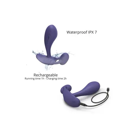 Remote-Controlled Vibrating Prostate and Perineum Stimulator - Witty