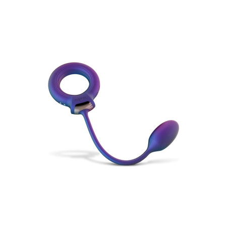 Cockring Vibratório e Ovo Anal Ligado - 10 Modos — Eclipse - Hueman