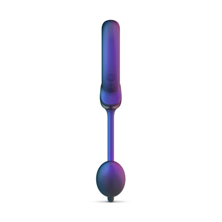 Cockring Vibratório e Ovo Anal Ligado - 10 Modos — Eclipse - Hueman