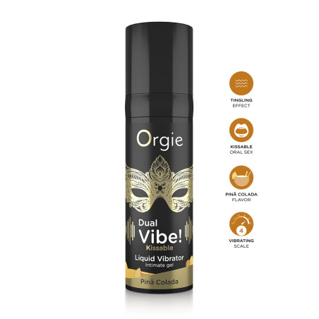 Gel estimulante formigueiro piña colada 15 ml — Dual Vibe - Orgie