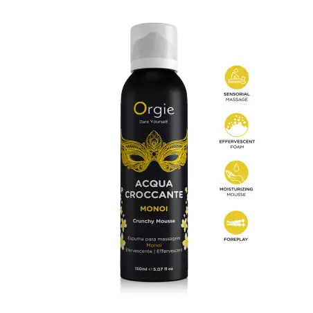 Bruisend massageschuim monoï 150 ml - Acqua Croccante
