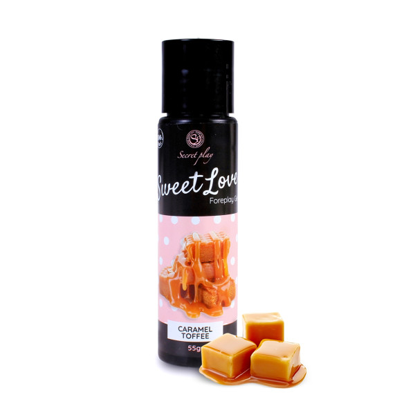 Gel lubrificante comestível 60 ml — Caramelo toffee - 