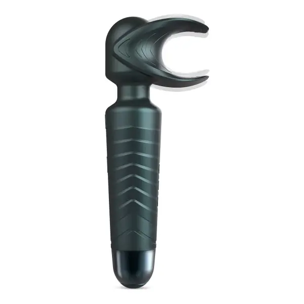 Vibrations-Wand-Masturbator, flexibler Kopf - Man Wand Evo Pine Grey