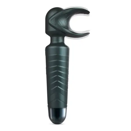 Masturbateur vibrant wand à tête flexible - Man Wand Evo Pine Grey