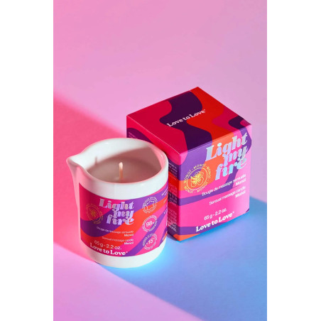 Vela de massagem Monoï 65 g — Light My Fire - 
