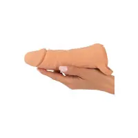 Penisverlängerung Sleeve und Masturbator 18,5 cm - 2in1 Medium