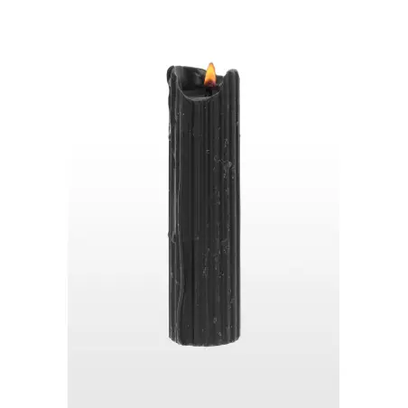 Bougies BDSM basse température noire et bordeaux x2 - Drip Candles