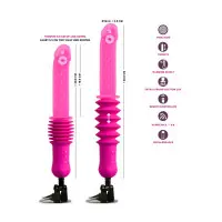 Verwarmde Stootdildo met Afstandsbediening - RC Warming Fucking Machine