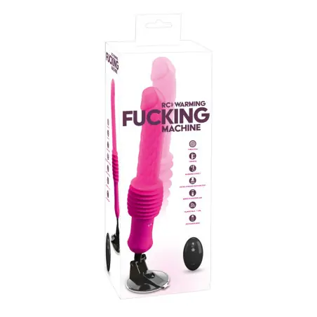 Dildo Vaivém Aquecido com Telecomando - RC Warming Fucking Machine