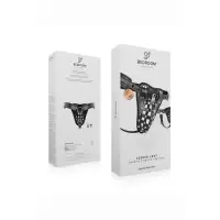 Mutande di castità da uomo intrecciate con lucchetto - Locked Lust
