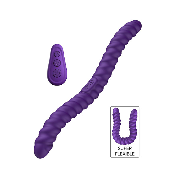 Vibrador duplo flexível 35 cm — Dual-Sided - She.E.O