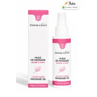Aceite de masaje bio Algodón de Azúcar - 100 ml