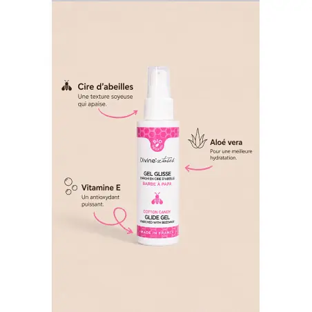 Gel deslizante bio Algodão-Doce - 100 ml - Divinextases