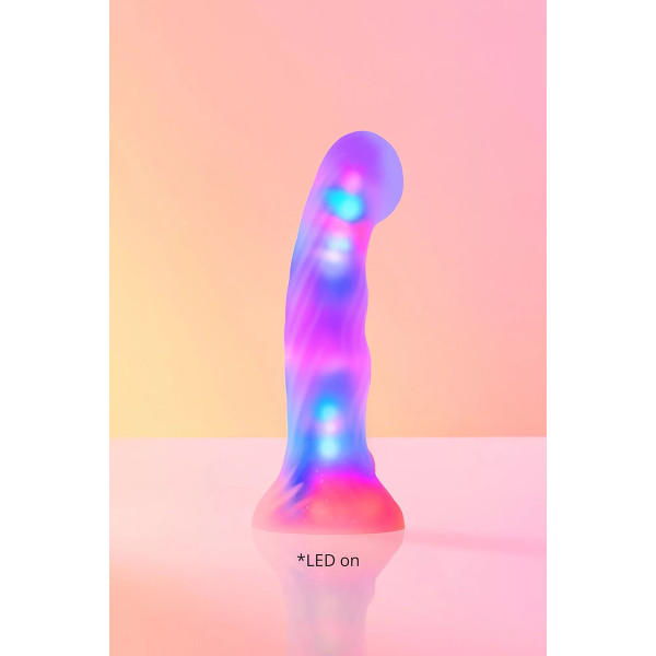 Dildo LED com ventosa 14,3 cm — Sugar Bomb - 