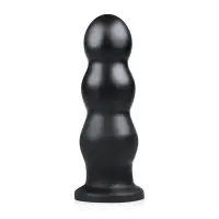 Plug anal XXL con 3 relieves 24,9 cm — Tactical III