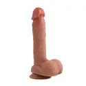 Realistischer Saugnapf-Dildo 21 cm —Top Pleasure