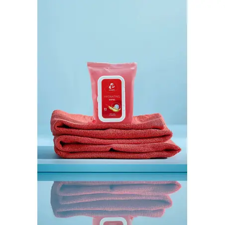 Toallitas lubricantes hidratantes x25 con aceites - Hydrating Wipes
