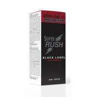 Super Rush Black Label 24ml - Poppers de Amilo Premium Alu - Poppers Rush