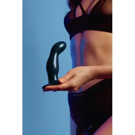 Dildo fingering et vibrant bleu - Strap On Me