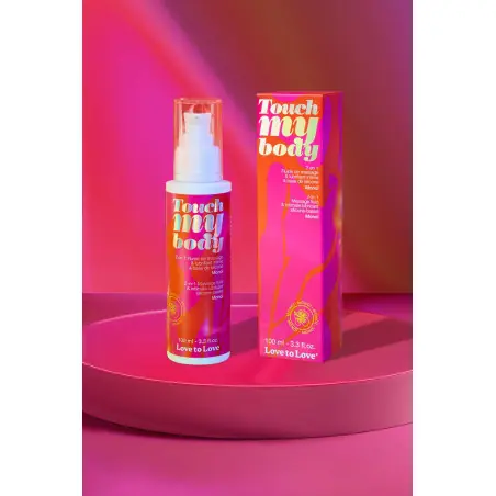 Siliconen glijmiddel & massage Monoï 100 ml - Touch My Body